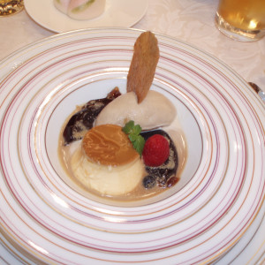 甘すぎず美味しいデザートでした|232386さんのプレミアムウェディングhassenkaku（八仙閣）の写真(34306)