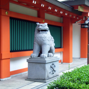 門前の狛犬|269002さんの千葉神社の写真(72761)