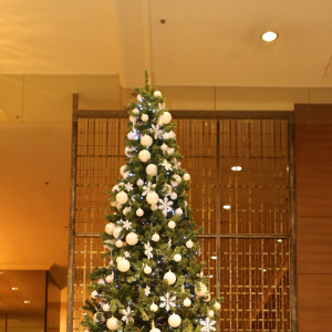 ロビーにはツリーがありました。|271272さんのANAクラウンプラザホテル広島の写真(668301)