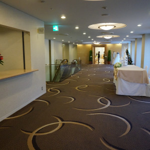 披露宴会場への廊下|310132さんのホテルグランドパレス（営業終了）の写真(437870)