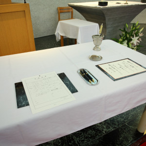 結婚証明書一式|319678さんの聖イグナチオ教会の写真(152185)