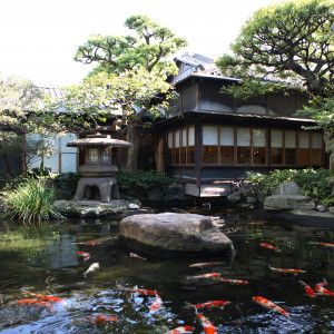 中庭の日本庭園|320686さんのオーシャンビューチャペル・トーキョーベイの写真(7663)