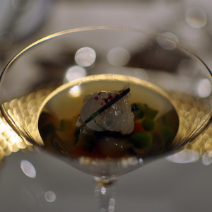 糸島野菜とやりいかのタルタル 爽やかな旨味ジュレに包まれて|322611さんのバロン オークラ ワインダイニング (ホテルオークラ福岡)の写真(8607)