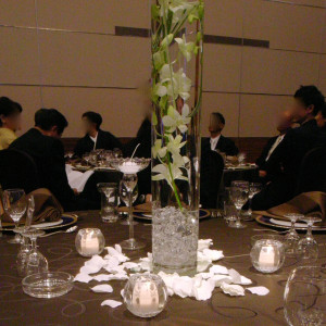 テーブル装花|323384さんのホテルメトロポリタン仙台の写真(44612)