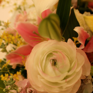テーブル上の装花|323570さんのマロウド インターナショナルホテル成田の写真(7831)