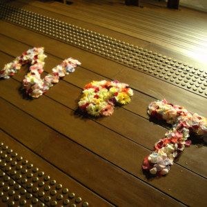 花びらの演出|324368さんの関西エアポートワシントンホテル(Fujita Kanko Group)の写真(294832)