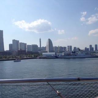 会場の外で撮影した景色です。