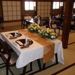 旅館鶴形での披露宴会場。|327446さんの料理旅館鶴形の写真(10534)