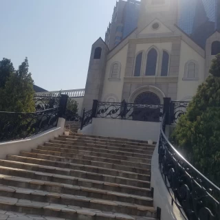 チャペルと大階段