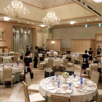 当日の披露宴会場です。