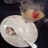 嵐の松本潤さんも食べた飴細工のデザート