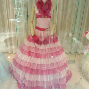 ピンクのグラデのドレス！Barbieちゃんらしい一着|337890さんの東京ベイ舞浜ホテル クラブリゾート（営業終了）の写真(17863)