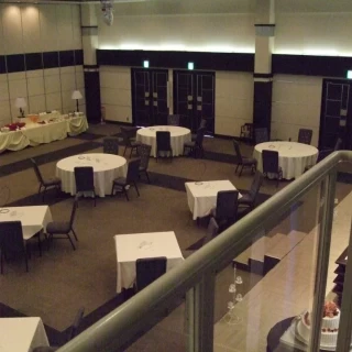 会場が見渡せます