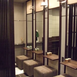 トイレに併設のメイクルーム|338562さんのハウス・オブ・ベルヴィ白河（営業終了）の写真(51575)