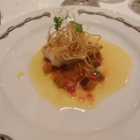 メインのお魚料理は優しい味でした。