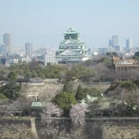 披露宴会場からも挙式会場からも大阪城が真正面
