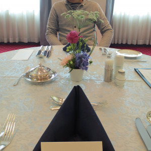試食会場テーブル|341562さんの名古屋クレストンホテル（コルヴィアスイート）の写真(65228)