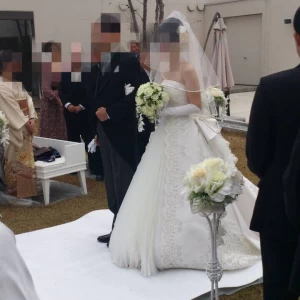 緑溢れるガーデンでの人前式|342165さんのTHE JAPONAIS LISERJU（ザ ジャポナイズリサージュ）の写真(303241)