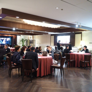 待合スペース|343083さんの新横浜国際ホテル ウェディング マナーハウス（ウエディング取扱終了）の写真(213118)