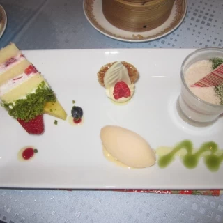 デザート三種森