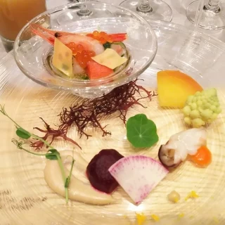 appetizer
海と畑の恵み　パフェ仕立て