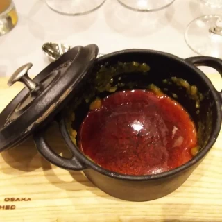 2nd appetizer
フォアグラのブリュレ