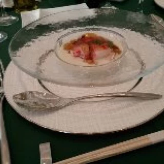 一番初めの料理です