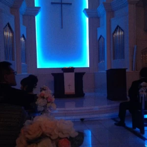 ブルーのライトが綺麗でした|345604さんのベル・ルクスの写真(201796)