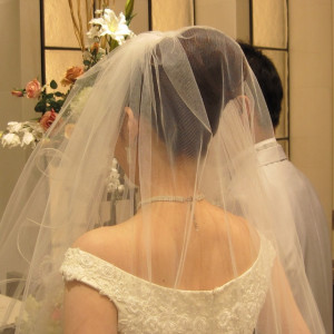 小さな結婚式でもヘアメイクもしっかりしてくれました。|345760さんの小さな結婚式 大阪ハービスENT店の写真(98482)