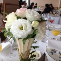 会場の雰囲気にぴったりなお花