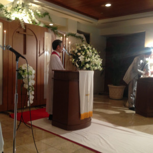 室内でのキリスト挙式|347038さんのザ・ナハテラスの写真(34387)