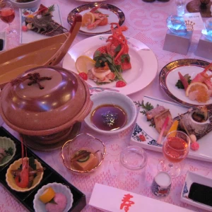 披露宴の時間も長いので料理もたくさん！|348532さんのサンパレス益田の写真(173660)