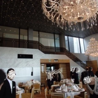 披露宴会場(入り口側)