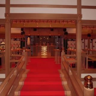 梅田には珍しい立派な神前式場