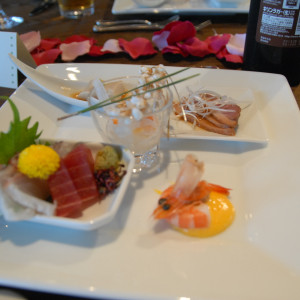 ボリュームも味も大好評でした！！|351035さんの梅田スカイビル ブライダル Sanguの写真(43791)