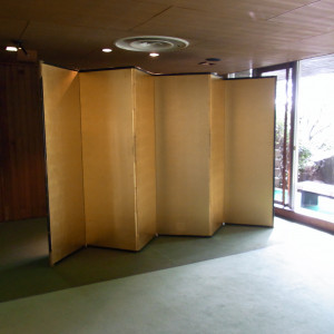 迎賓を行える金屏風スペース|351283さんの杉並会館マツヤサロンの写真(43057)