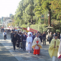 花嫁花婿入場。