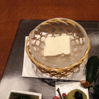 前菜のお豆腐