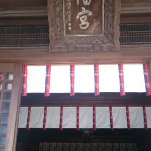八幡神社本殿|352027さんの八幡の森 迎賓館（尾張八幡神社）（営業終了）の写真(44576)