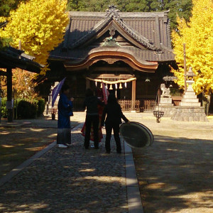 前撮り撮影中|352027さんの八幡の森 迎賓館（尾張八幡神社）（営業終了）の写真(62652)