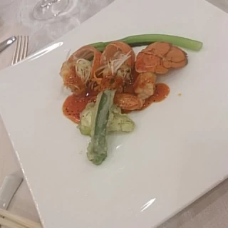メイン魚料理