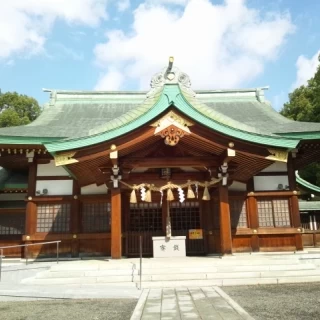 神社正面です