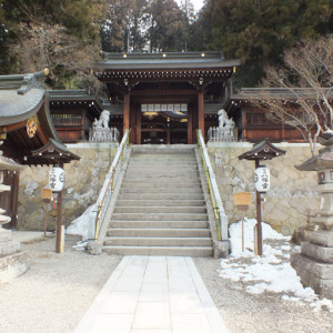 神社正面|354449さんの桜山八幡宮の写真(47933)