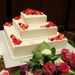 プラン内で生ケーキも！