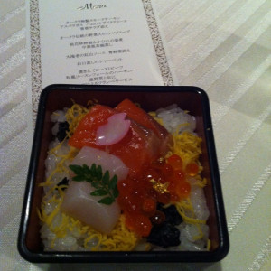 ちらし寿司|354835さんのホテルオークラ札幌の写真(154973)