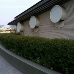 建物の側面です。建物自体のデザイン性の高さが伺えますね。|356061さんのRiver Suite OSAKA（リバースイート大阪）（ウエディング取扱終了）の写真(128139)