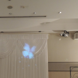 光の蝶が舞う演出|356821さんの作東バレンタインホテルの写真(54986)