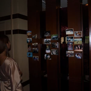 思い出の写真を壁に飾る|356988さんのフェリチタの写真(54439)