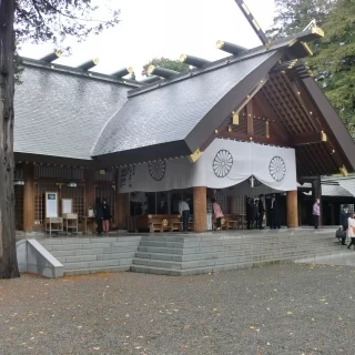 とても広い敷地でした。