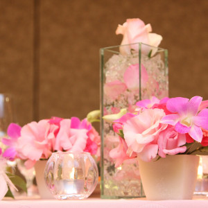 披露宴会場の装花です。|357846さんの長浜ロイヤルホテルの写真(61777)